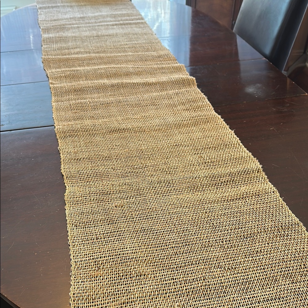 Woven Natural Table Runner